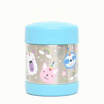 Pote Térmico Thermos Funtainer 290ml Unicórnio Colorido