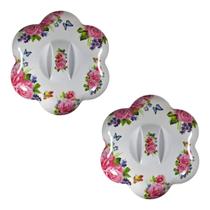 Pote Tigela Bowls 33cm Grande Melamina Com 7 Divisórias Organização De Alimentos Abertos Pote Tigela Bowls 33cm Grande Melamina Com 7 Divisórias Organização De Alimentos Abertos