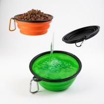 Pote Tigela Retrátil Comida Pet Comedouro Bebedouro Água Cães E Gatos Cores Diversas - Portal Presen Pote Tigela Retrátil Comida Pet Comedouro Bebedouro Água Cães E Gatos Cores Diversas - Portal Presen