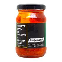 Pote Tomate Seco em Conserva 170g Sabor e Qualidade Tempero A mais