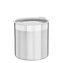 Pote Tramontina Cucina em Aço Inox para Mantimentos com Tampa Plástica 12 cm 1,5 L