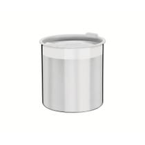 Pote Tramontina Cucina em Aço Inox para Mantimentos com Tampa Plástica 12 cm 1,5 L