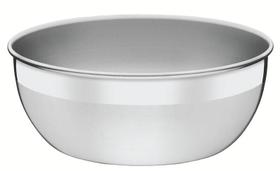 Pote tramontina freezinox redondo em aço inox com acabamento fosco sem tampa 28 cm 5,8 l