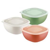 Pote Tramontina Mixcolor Polipropileno com Tampa 4L Pote Tramontina Mixcolor Polipropileno com Tampa 4L