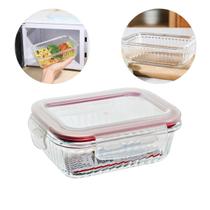 Pote Trava Hemertico Vidro Frezzer Micro-ondas Forno 640ml - Belo Vidro Pote Trava Hemertico Vidro Frezzer Micro-ondas Forno 640ml - Belo Vidro