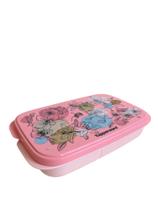 Pote/Vasilha/Lancheira c/Divisória Rosa Estampa Orquídeas 590mL (Basic Line) - Tupperware