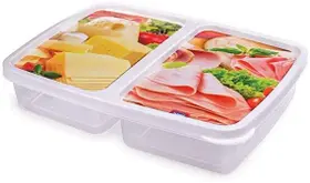 Pote vasilha porta frios duplo plasútil Pote vasilha porta frios duplo plasútil