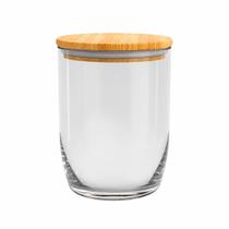 Pote Vert. Basic C/ Tampa de Bambu Hermética 750ml Nadir