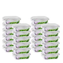 Pote Vidro 1040ML Vai ao Forno, Microondas Retan 24 Unidades