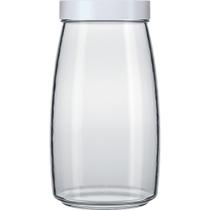 Pote Vidro 1,2L Nadir Transparente Tampa Hermética BPA-free Pote Vidro 1,2L Nadir Transparente Tampa Hermética BPA-free