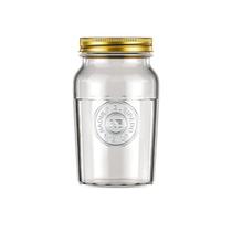 Pote Vidro 1,5L Americado Cereal Retro Vintage Bolacha 1Un