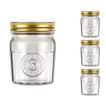 Pote Vidro 500ml Americado Cereal Retro Vintage Bolacha 3Un Pote Vidro 500ml Americado Cereal Retro Vintage Bolacha 3Un