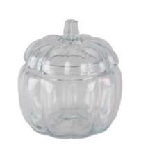 Pote Vidro c/ Tampa Abóbora Transparente 500ml Tuut Pote Vidro c/ Tampa Abóbora Transparente 500ml Tuut