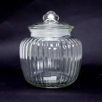 Pote Vidro Canelado 1500ml