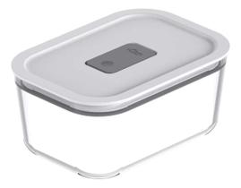 Pote Vidro Hermético 725ml Fresh Lock Válvula Branco Pote Vidro Hermético 725ml Fresh Lock Válvula Branco