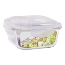 Pote Vidro Hermético Marmita Mantimento Tampa Plástico 800ml Pote Vidro Hermético Marmita Mantimento Tampa Plástico 800ml