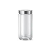 Pote Vidro Multiuso 1700ml Tampa Inox Organizador Cozinha Despensa Recipiente Mantimentos Alimentos Pote Vidro Multiuso 1700ml Tampa Inox Organizador Cozinha Despensa Recipiente Mantimentos Alimentos