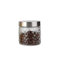 Pote Vidro Rattan 800ml - Tampa Inox Class Home