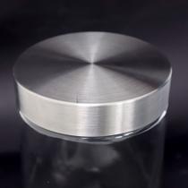 Pote Vidro Tampa Inox 1250ml