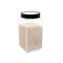 Pote Vidro Tampa Visor Em Acrílico Gastro Preto 1,7L Lyor Pote Vidro Tampa Visor Em Acrílico Gastro Preto 1,7L Lyor