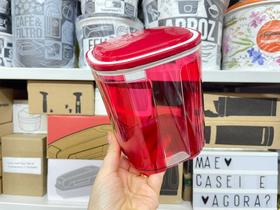 Pote Visual 1,5 litro Vermelho