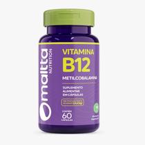 Pote Vitamina B12 Metilcobalamina Suplemento 60 Cápsulas