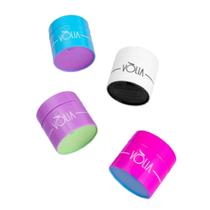 Pote Volia Rosa Com Fundo Azul - Pote Eco Volia 30G