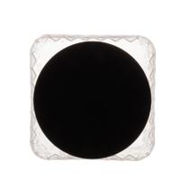 Pote Wolff de Vidro Preta Colméia 13cm x 16cm Pote Wolff de Vidro Preta Colméia 13cm x 16cm