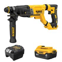 Potência e Autonomia: DeWalt DCH263B Martelo SDS 20V 3J Bateria 4Ah + Carregador