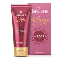 Potenciador de brilho facial Jergens Melanin Glow com ácido hialurônico 60mL Potenciador de brilho facial Jergens Melanin Glow com ácido hialurônico 60mL