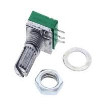 Potenciômetro De Eixo De Áudio RV097N 3 Pinos 15mm Para Amplificador, Selado, 1K-500K, 5-15 Peças Potenciômetro De Eixo De Áudio RV097N 3 Pinos 15mm Para Amplificador, Selado, 1K-500K, 5-15 Peças