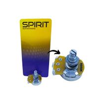 Potenciometro guitarra spirit b250 base grande eixo longo