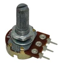 Potenciômetro Linear KB 16MM 200K OHMS Eixo L20 sem Chave Arsolcomp