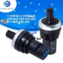 Potenciômetro Rotativo De 22mm 1K a 500K Interruptor De Resistência Para Arduino BS LA42DWQ-22 Potenciômetro Rotativo De 22mm 1K a 500K Interruptor De Resistência Para Arduino BS LA42DWQ-22