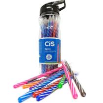 Potes Com 24 Canetas Coloridas Esferográfica Sortida