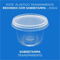 Potes Com Tampas PCT 25 UN (250 ml)