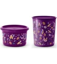 POTES DA TUPPERWARE Instantânea Mágica Jardim Dos Pássaros kit 2 peças