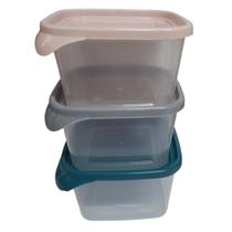 Potes de Plástico com tampa Resistente freezer, microondas, lava louças Xplast 900ml Mixhome 3 unidades Potes de Plástico com tampa Resistente freezer, microondas, lava louças Xplast 900ml Mixhome 3 unidades