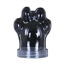 Potes De Plástico De Boca Larga Para Doces E Biscoitos Com Tampas, Recipiente De Armazenamento De