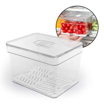 Potes Empilháveis Multiuso Cesto Escorredor Fruta Legume 3L