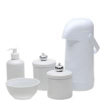 Potes, Garrafa, Molhadeira e Porta Álcool-Gel Coroa Prata Quarto Bebê Infantil Menina Menino Potes, Garrafa, Molhadeira e Porta Álcool-Gel Coroa Prata Quarto Bebê Infantil Menina Menino