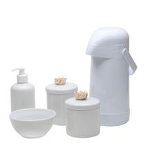 Potes, Garrafa, Molhadeira e Porta Álcool-Gel Florzinha Dourada Quarto Bebê Infantil Menina Potes, Garrafa, Molhadeira e Porta Álcool-Gel Florzinha Dourada Quarto Bebê Infantil Menina