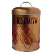 Potes Hermético para Mantimentos - Metal Rose Gold - Biscoito. Potes Hermético para Mantimentos - Metal Rose Gold - Biscoito.