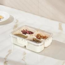 Potes Hermeticos Cesto Organizador De Geladeira Com Tampa