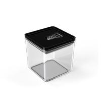 Potes Herméticos Mantimentos Acrílico Quadrado 1L - Unitermi Potes Herméticos Mantimentos Acrílico Quadrado 1L - Unitermi