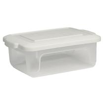 Potes Organizador Branco 1,5L Com Tampa Unidade