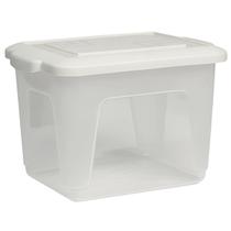 Potes Organizador Branco 3L Com Tampa Unidade