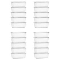 Potes P/ Marmitas - Praticidade Nas Refeições - 20 Un.