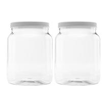 Potes para Armazenamento de Alimentos Clearview Containers Kit com 2 Unidades de 1,9L Potes para Armazenamento de Alimentos Clearview Containers Kit com 2 Unidades de 1,9L