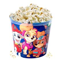 Potes para Pipoca Infantil Patrulha Canina Balde Oval Estampado Original 2.1L